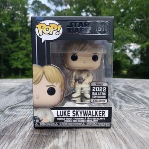 New! Funko Pop! Star Wars Luke Skywalker || # 511 || 2022 Galactic Convention